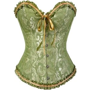 Green Amazon Corset